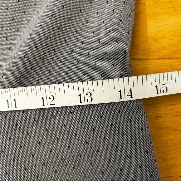 JONES New York Sleeveless Swiss Dot Print Dress - Picture 13 of 14